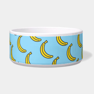 Comedero Patrón de verano de plátano adorable para amantes