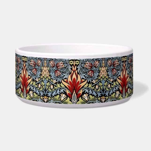 Comedero Patrón floral William Morris Snakeshead (Frente)