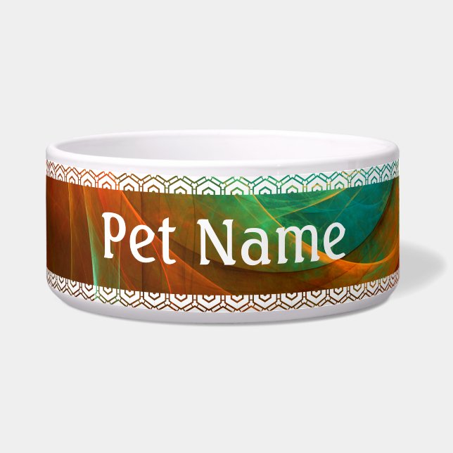 Comedero Patrón Guay de Bella Artes de resumen moderno de o (Frente)