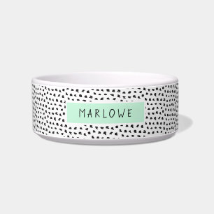 Comedero Patrón manchado moderno Personalizado Menta