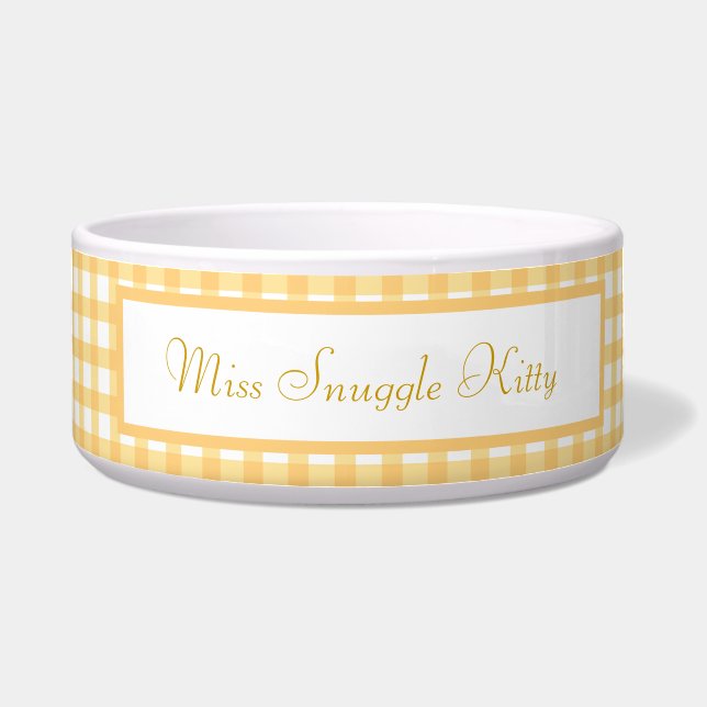 Comedero Patrón marcado amarillo (Frente)