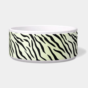 Comedero Patrón moderno de tigre blanco salvaje