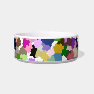 Comedero Patrón multicolor