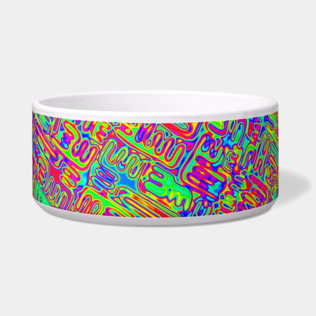 Comedero Patrón Pintado A Mano Y Digitalmente Art. 42 (Frente)