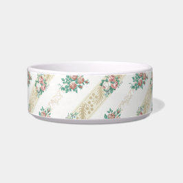 Comedero Patrón Rosa de época - Tazón