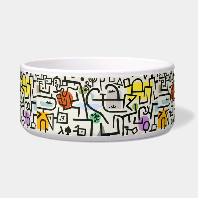 Comedero Paul Klee Rich Harbor Abstrae Expressionismo (Frente)