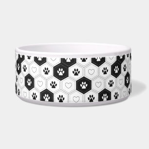 Comedero Paws Print Pet Bowl