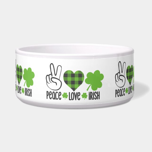 Comedero Peace Love Irish-60682 (Frente)