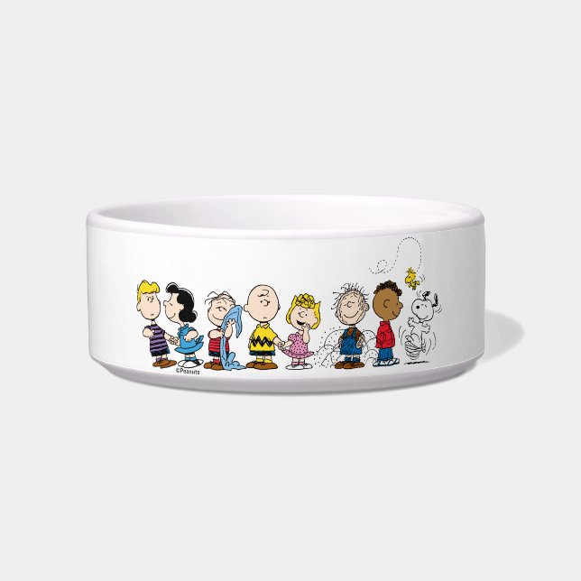 Comedero Peanuts Gang Group Lineup (Frente)