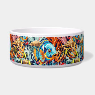 Comedero Peces Tropicales Vibraciones Veraniegas Coloridas