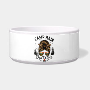 Comedero Pelo de campamento no importa Moño desordenado div