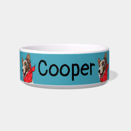 Comedero Pembroke Welsh Corgi Lindo Personalizado