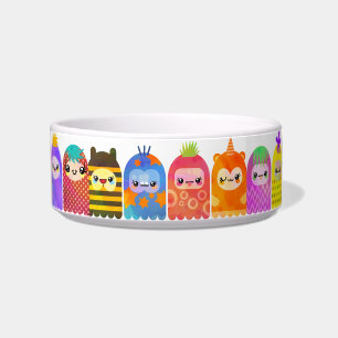Comedero Pequeños monstruos de Kawaii