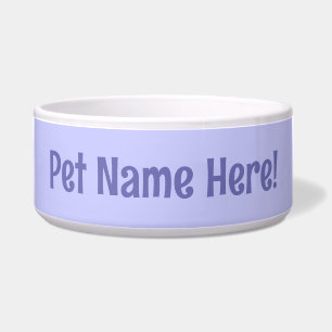 Comedero Periwinkle Purple Pet Bowl