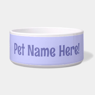 Comedero Periwinkle Purple Pet Bowl