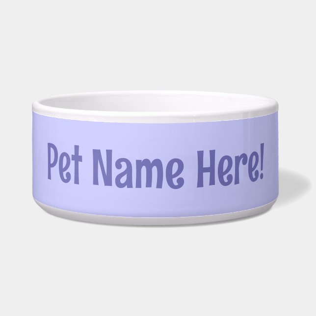 Comedero Periwinkle Purple Pet Bowl (Frente)