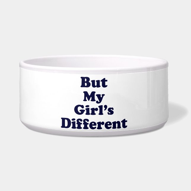 Comedero Pero Mi Chica Diferente (Frente)