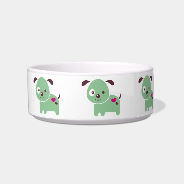 Comedero Perrito de Kawaii (Frente)