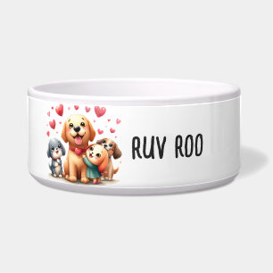 Comedero Perro - Bolos de mascotas grandes