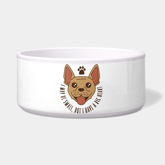 Comedero Perro - Bolos de mascotas grandes (Frente)