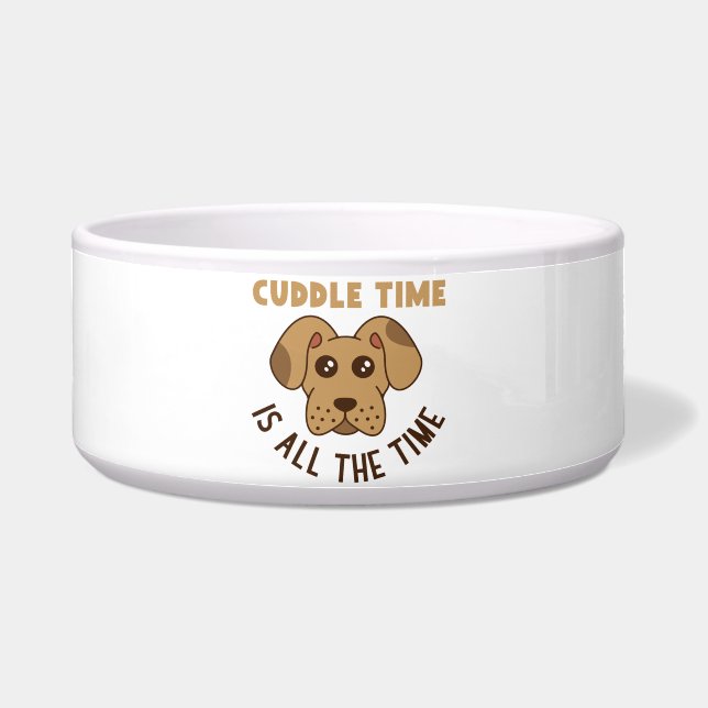 Comedero Perro - Bolos de mascotas grandes (Frente)