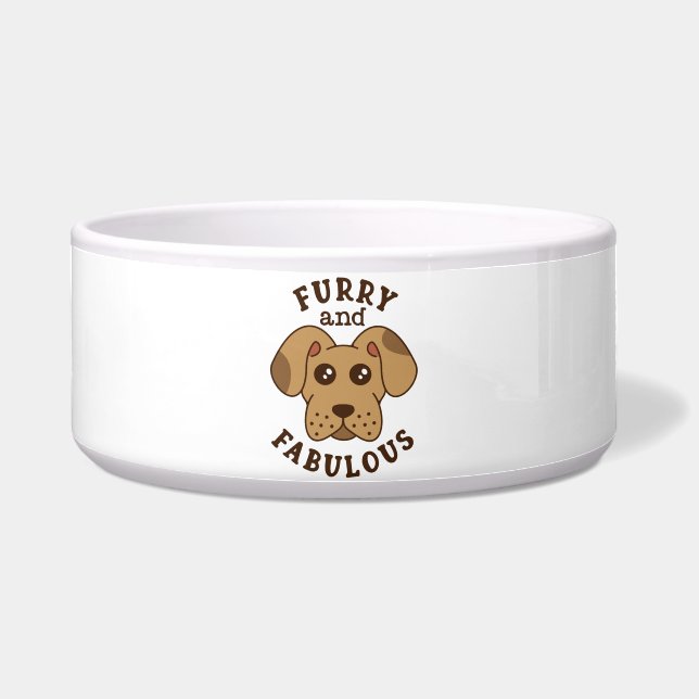 Comedero Perro - Bolos de mascotas grandes (Frente)
