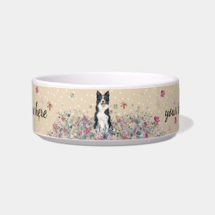 Comedero Perro Border Collie con patas