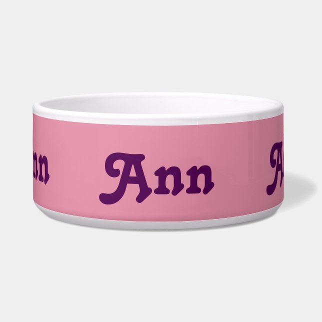 Comedero Perro Bowl Ann (Frente)