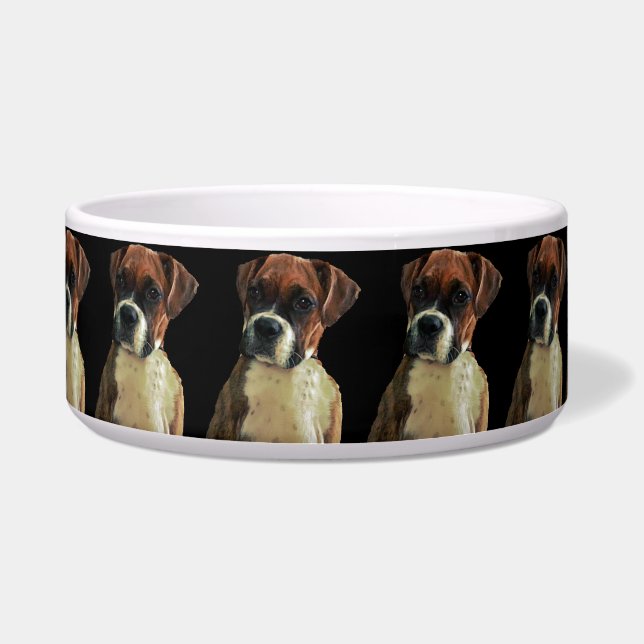 COMEDERO PERRO BOXER (Frente)