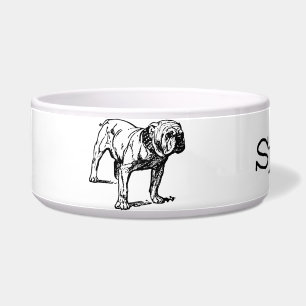 Comedero Perro bulldog