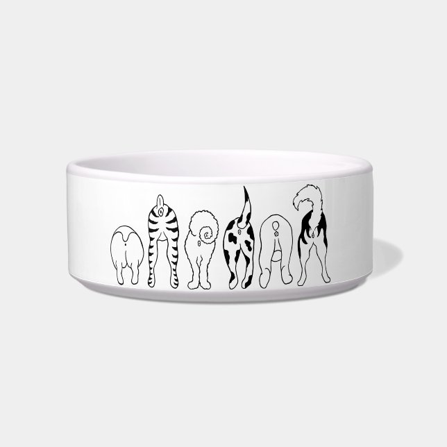 Comedero Perro Butts (Frente)