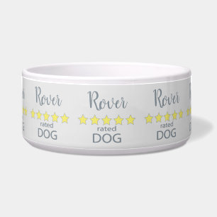 Comedero Perro con clasificación de 5 estrellas