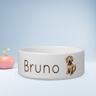 Comedero Perro de cachorro personalizado
