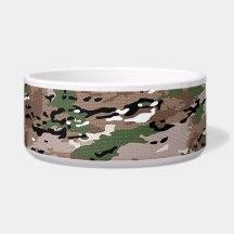 Perro de camuflaje del ejército mezclado texturiza