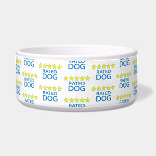 Comedero Perro de Cinco Estrellas