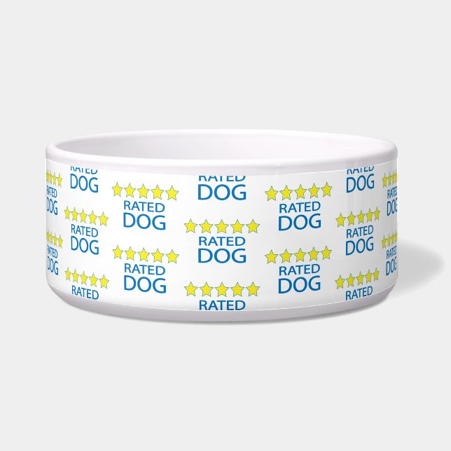 Comedero Perro de Cinco Estrellas (Frente)