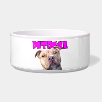 Comedero Perro de la mamá de Pitbull