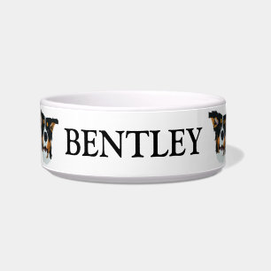 Comedero Perro de montaña bernés personalizado