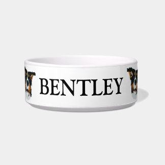 Comedero Perro de montaña bernés personalizado