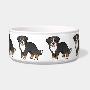 Comedero Perro de montaña de Bernese del dibujo animado