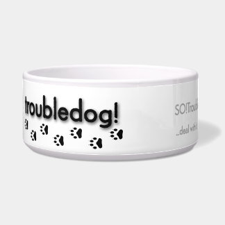 Comedero ¡Perro de problemas!