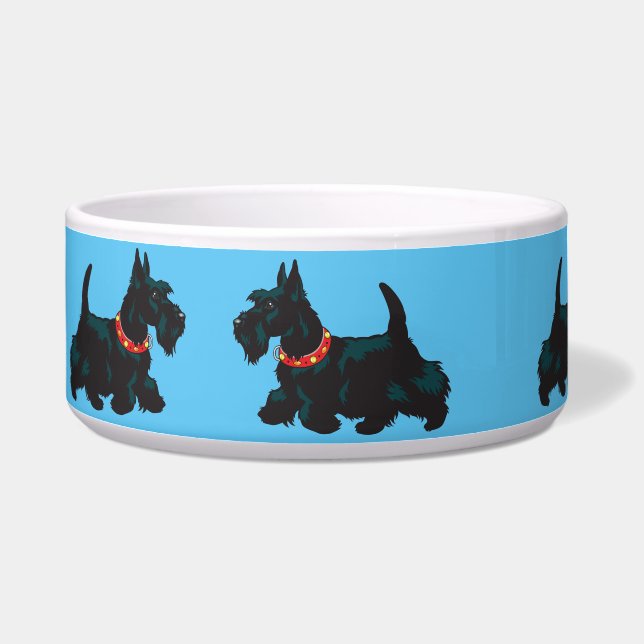 Comedero perro de terror escocés (Izquierda)