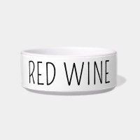 Perro de vino rojo gracioso