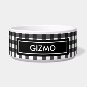 Comedero Perro del control del búfalo negro