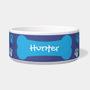 Comedero Perro Hueso y Papas Impresiones Mascota Tazón de P