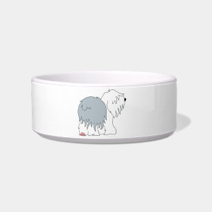 Comedero Perro pastor Bobtail