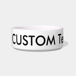 Comedero Perro personalizado, Gato, Tazón Mascota Medio 25