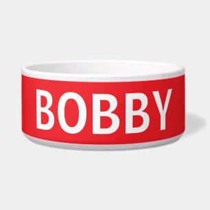 COMEDERO PERRO PERSONALIZADO O PERSONALIZADO CAT BOWL