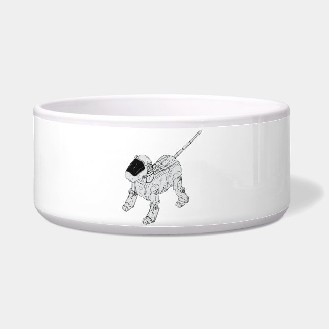 Comedero Perro Robot (Frente)