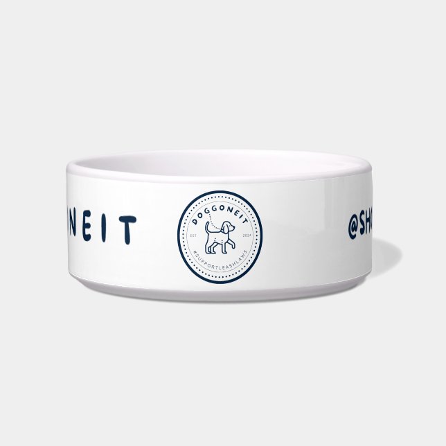 Comedero ¡Perro se fue! Conjunto (Frente)